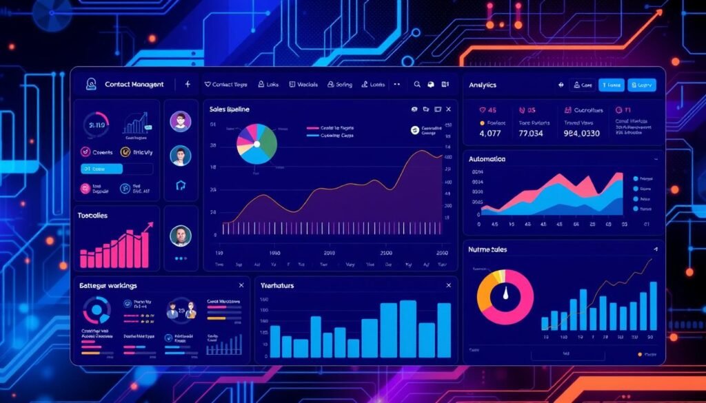 CRM capabilities in Go High Level SaaS