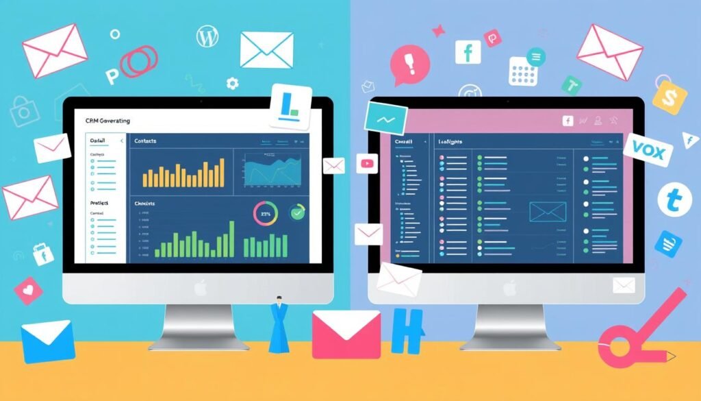 CRM software and lead generation comparison