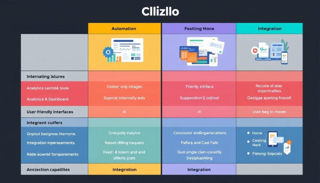 Clixlo features comparison