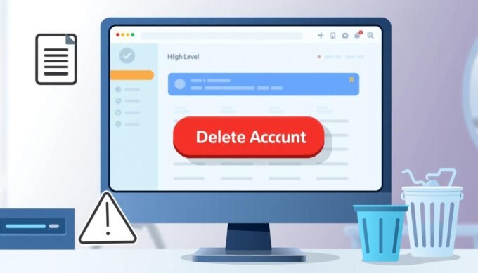 Delete Go High Level Account