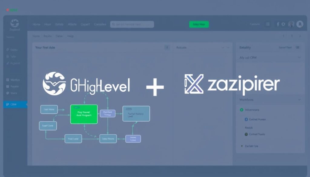Efficient CRM management through Go High Level and Zapier