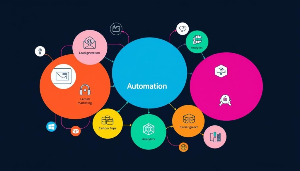 Go High Level automation workflow diagram
