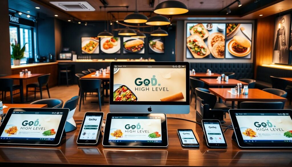 Go High Level set-up for restaurants