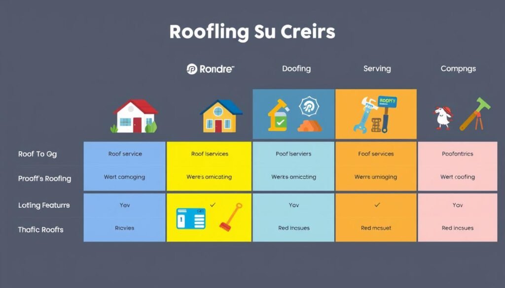 Roofing Service Comparisons