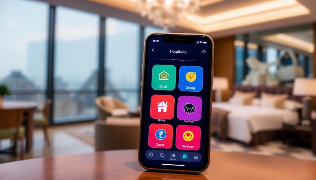 User-Friendly Interface Hospitality App