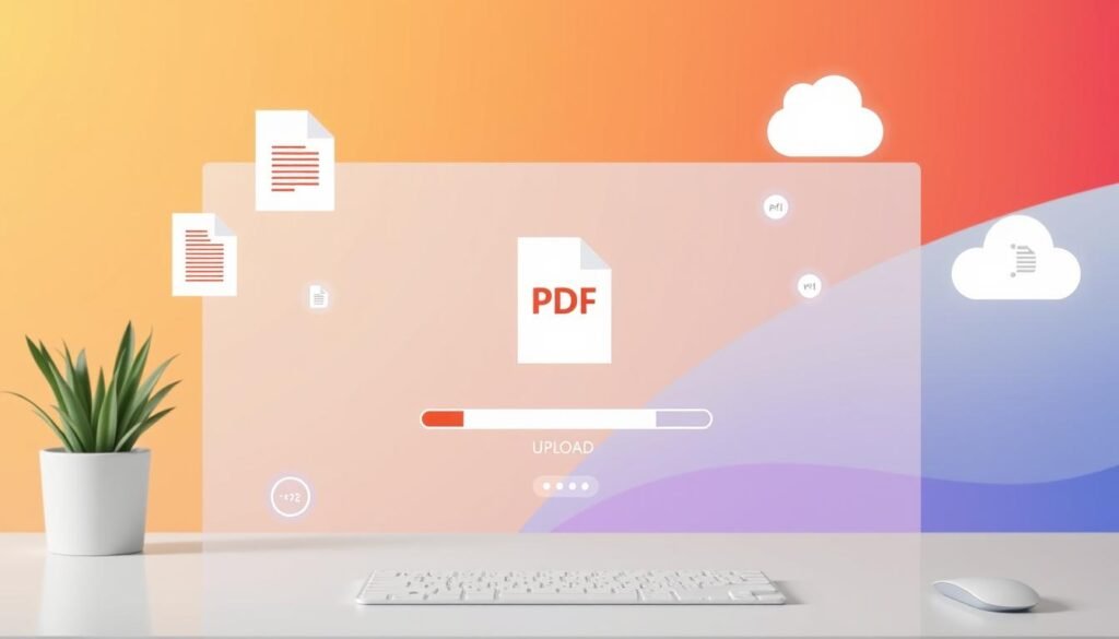 uploading pdfs on go high level platform